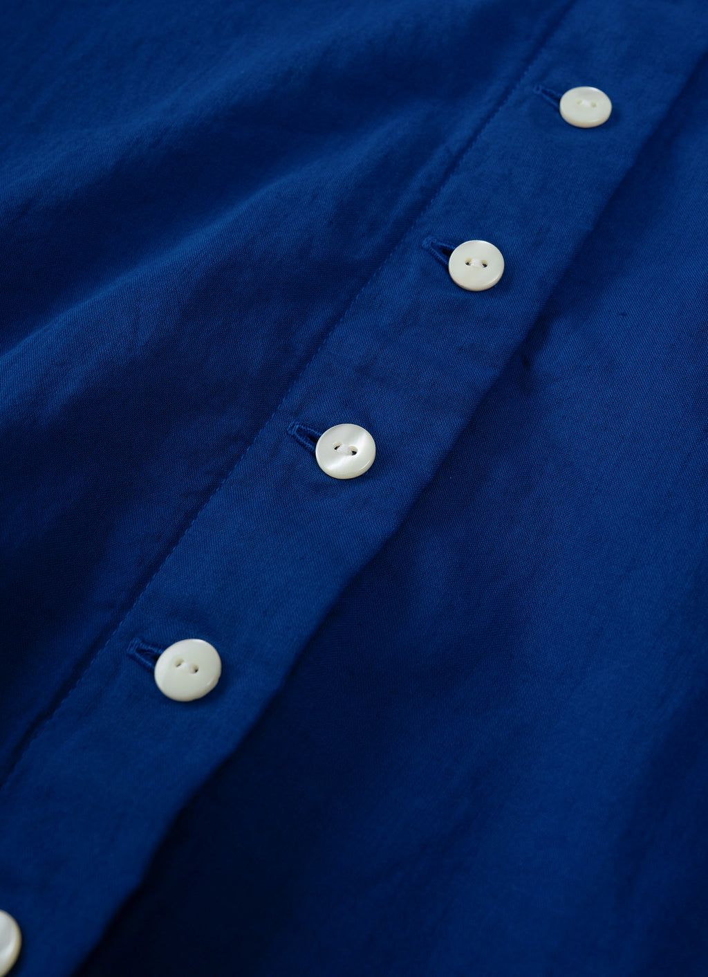 スーピマガーゼクルーネックブラウス