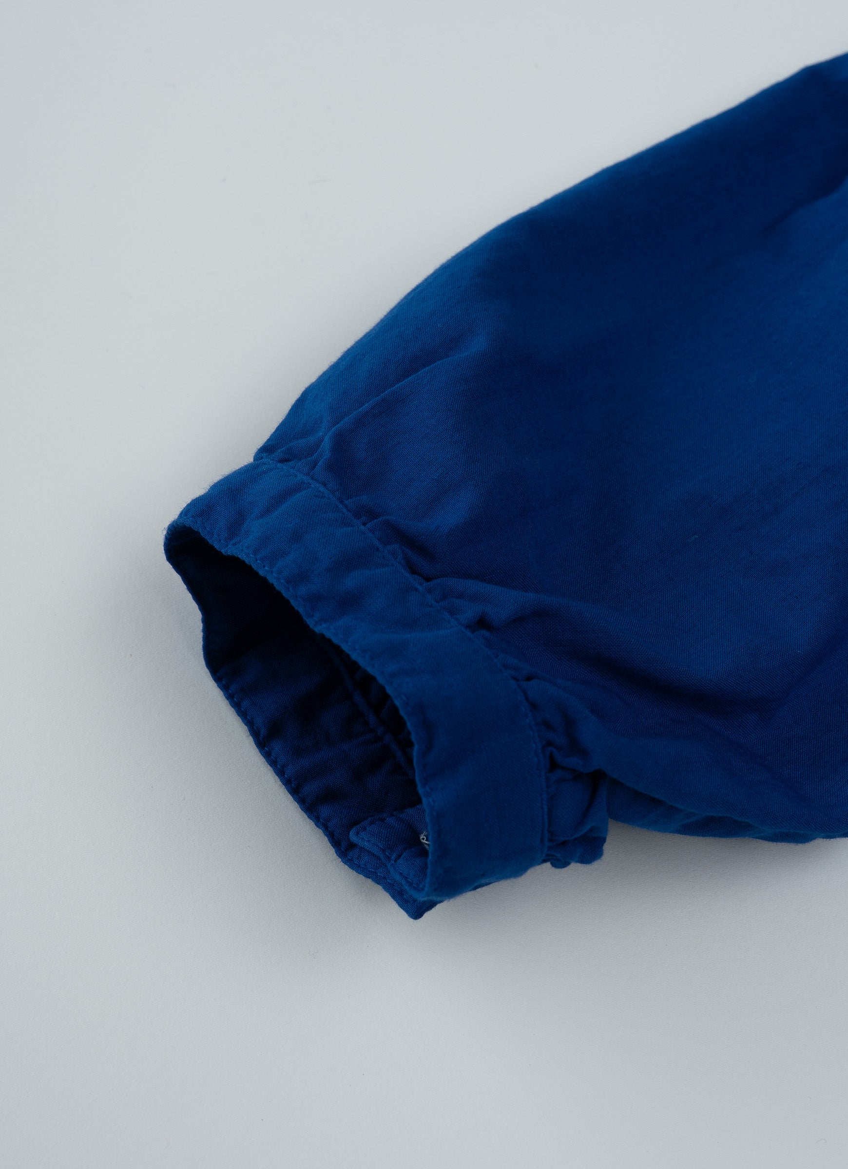 スーピマガーゼクルーネックブラウス