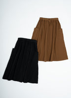 ガーゼポケットスカート