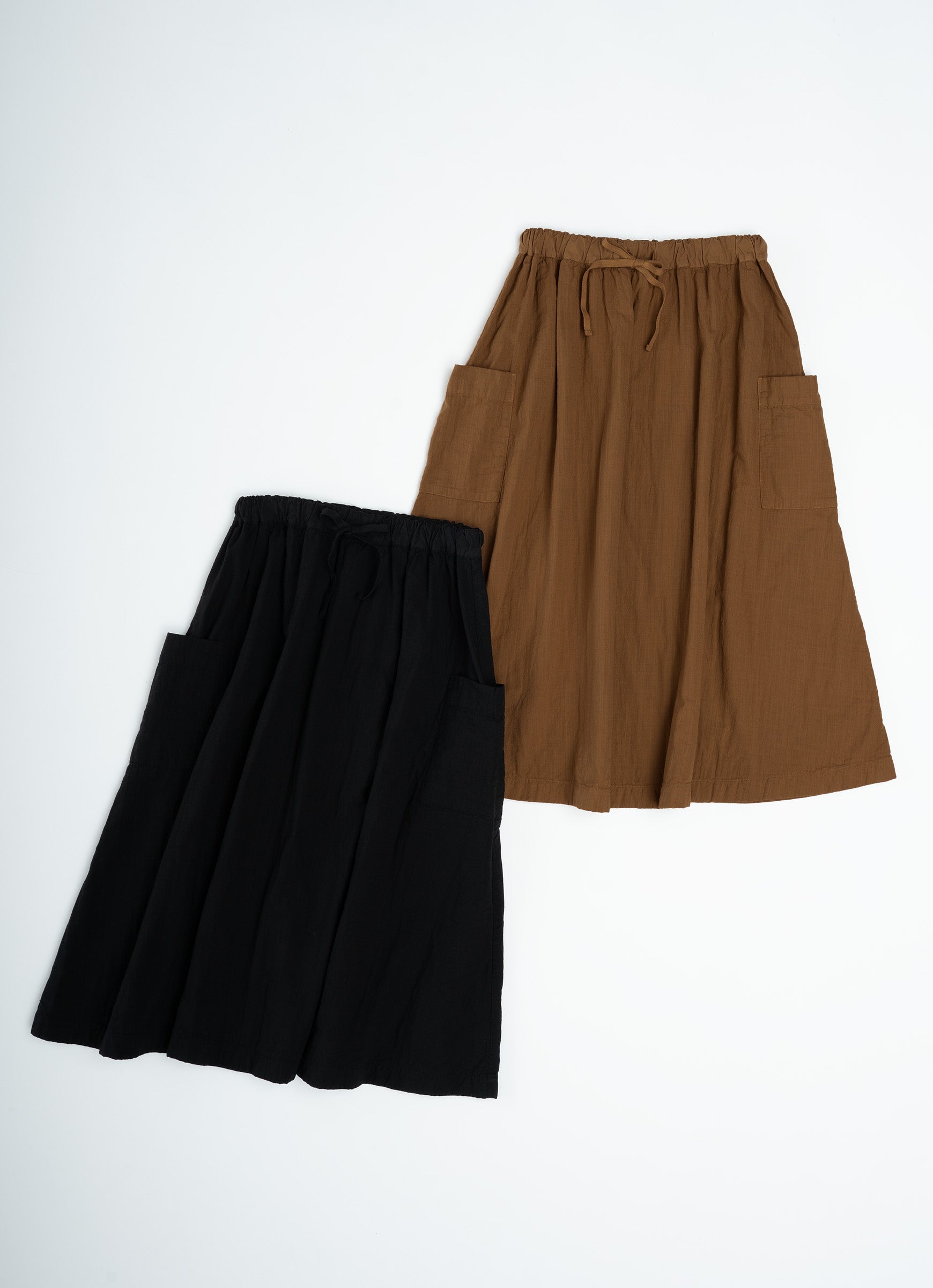 ガーゼポケットスカート