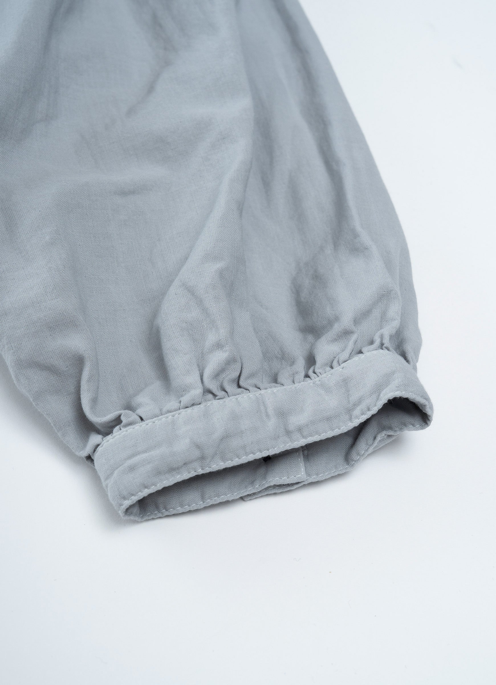 スーピマガーゼクルーネックブラウス