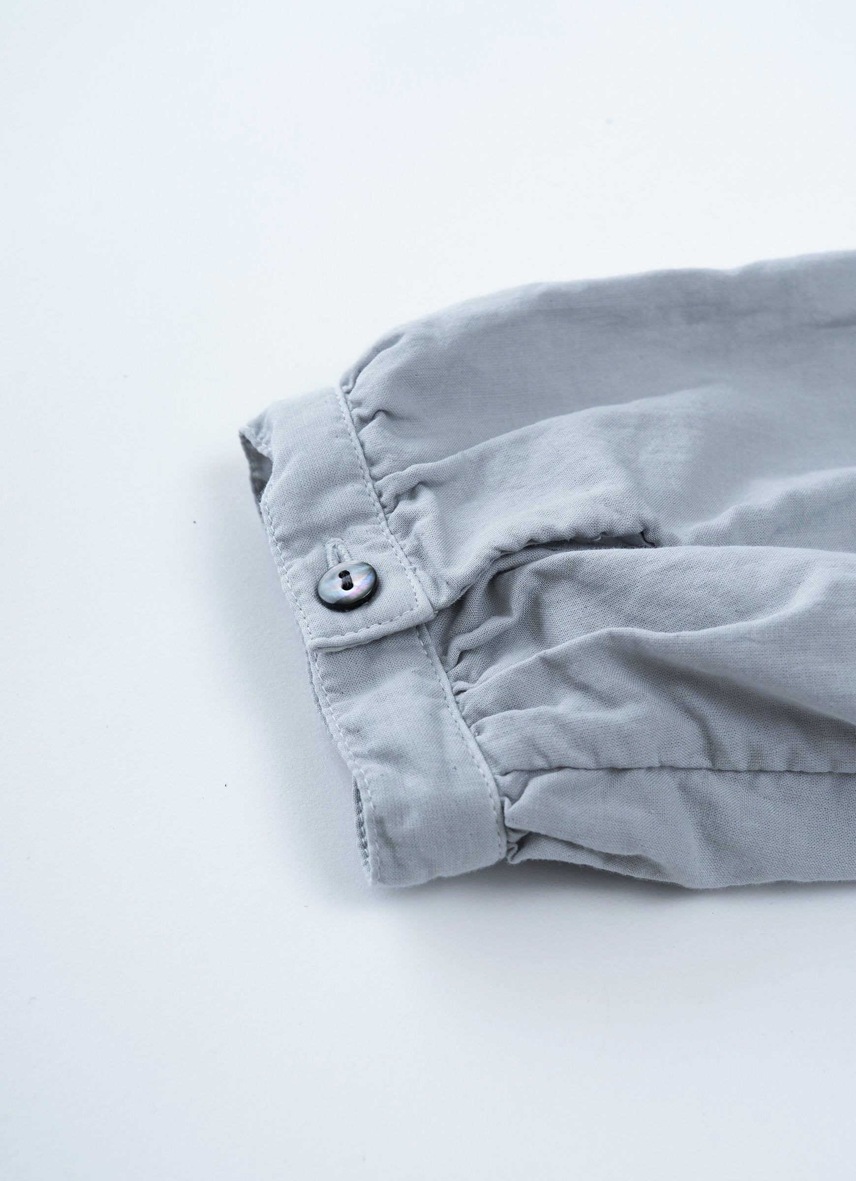 スーピマガーゼクルーネックブラウス