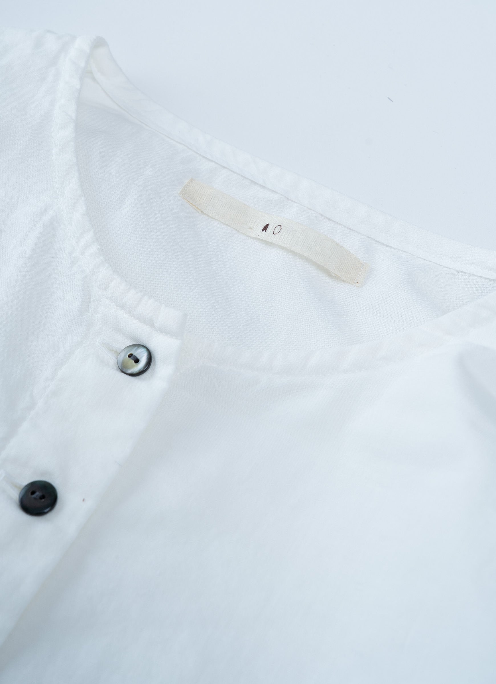 スーピマガーゼクルーネックブラウス