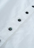 スーピマガーゼクルーネックブラウス