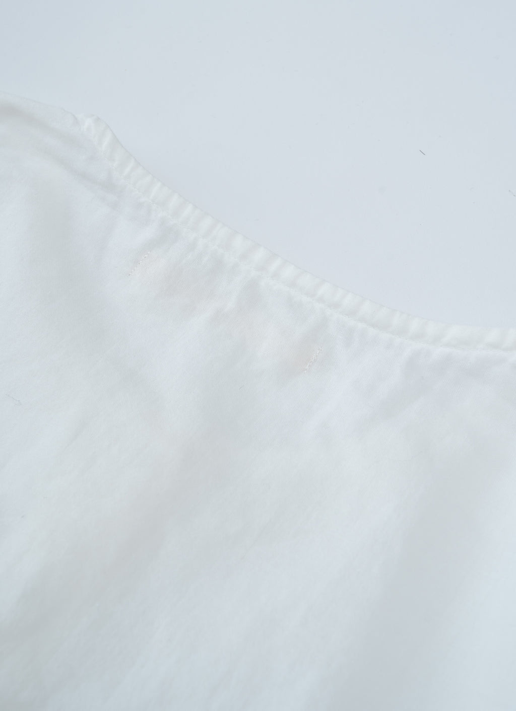 スーピマガーゼクルーネックブラウス