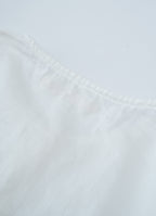 スーピマガーゼクルーネックブラウス