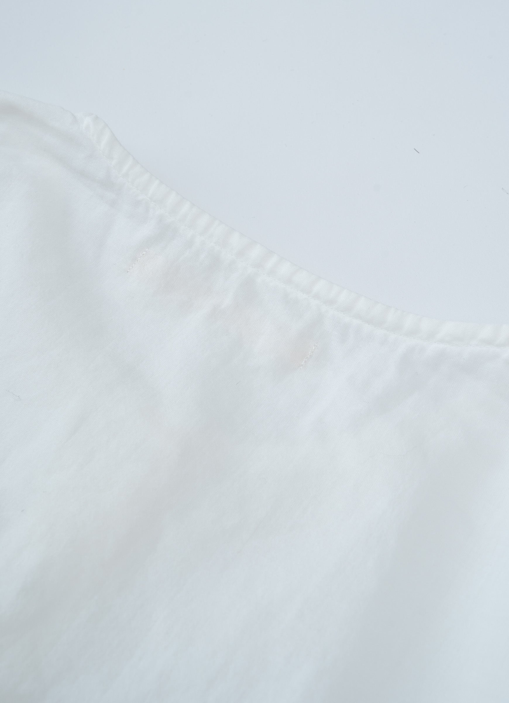 スーピマガーゼクルーネックブラウス