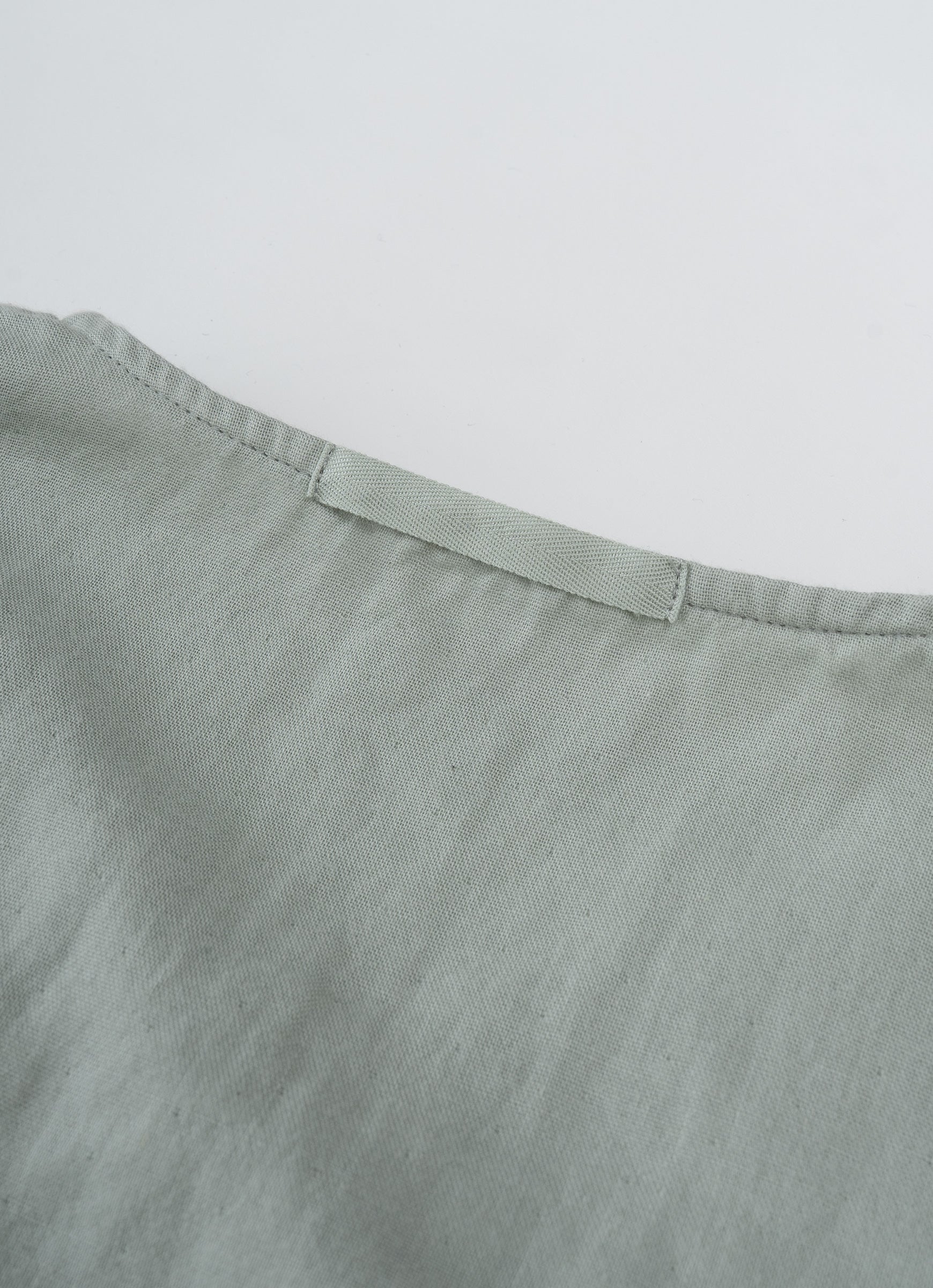 ガーゼ前開きワンピース