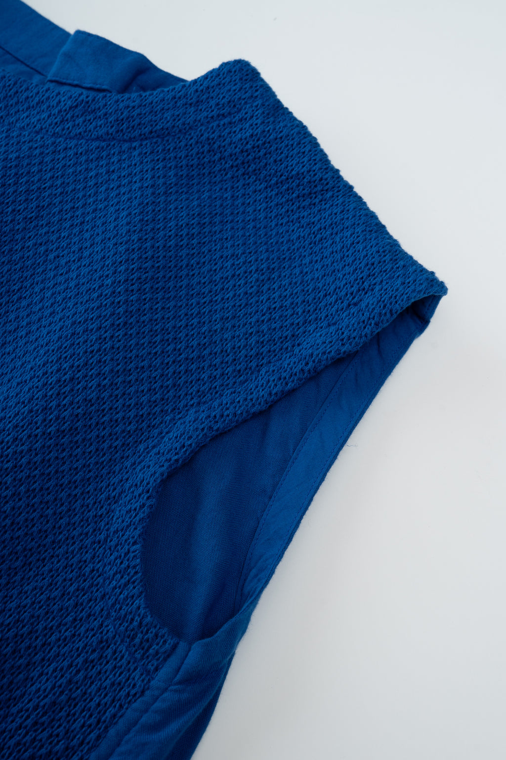 コットンニットガーゼベスト