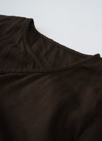 ガーゼ前開きワンピース