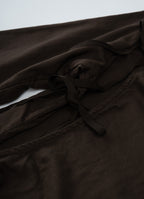 ガーゼ前開きワンピース