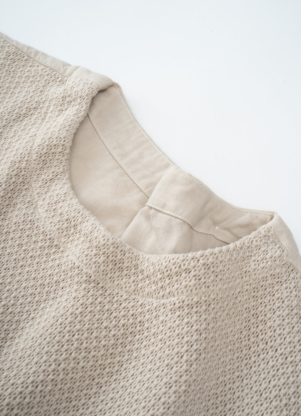 コットンニットガーゼベスト