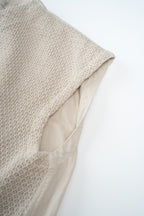 コットンニットガーゼベスト