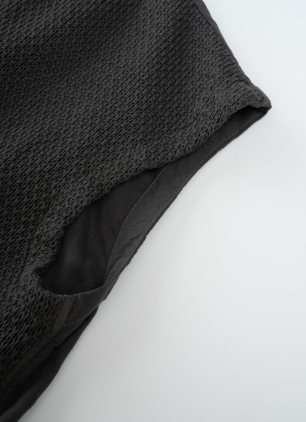 コットンニットガーゼベスト