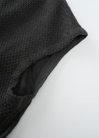 コットンニットガーゼベスト