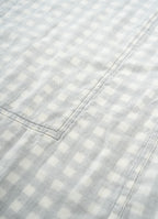 ギンガムガーゼアトリエコート