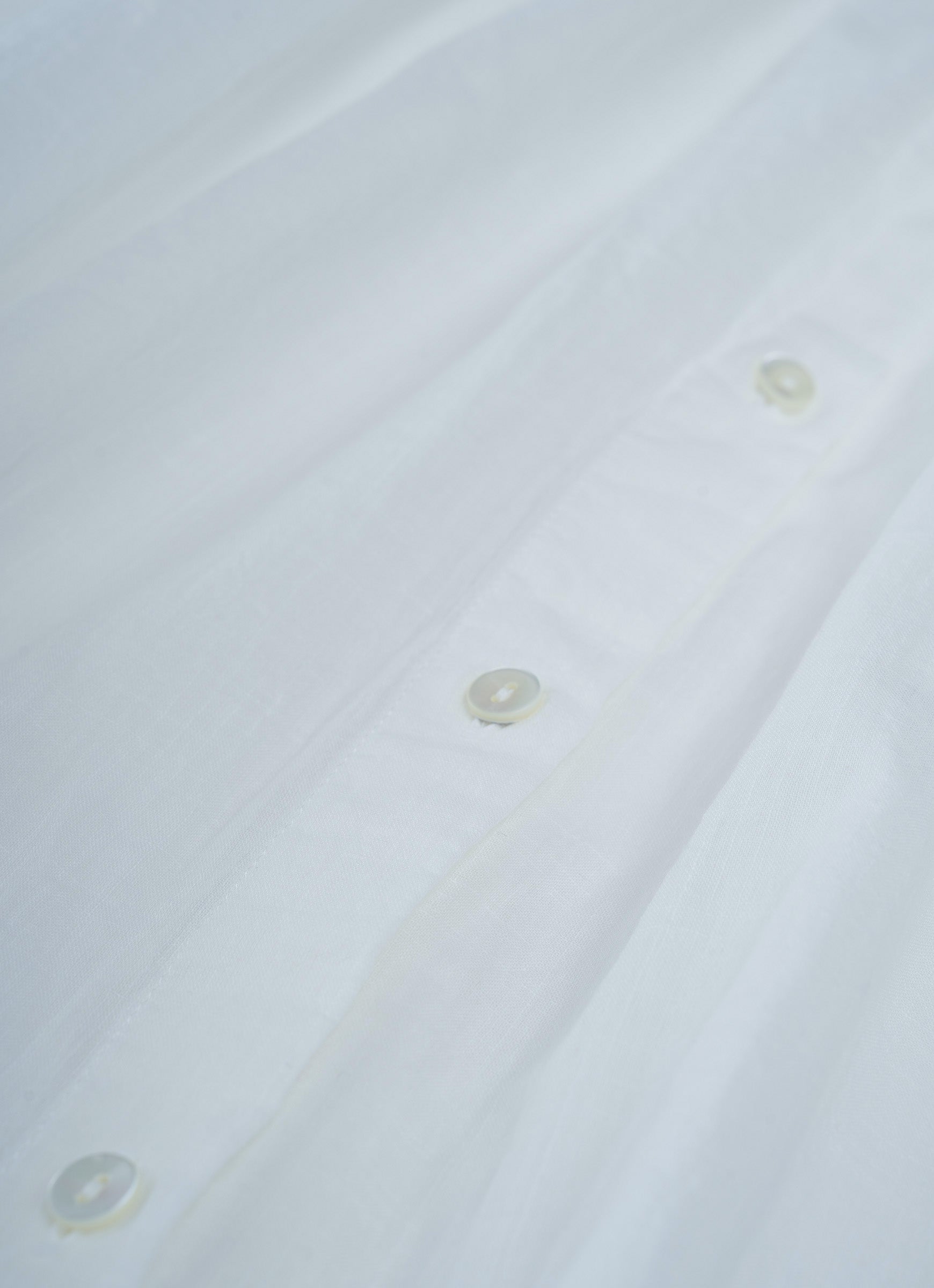 コットンリネンギャザードレス