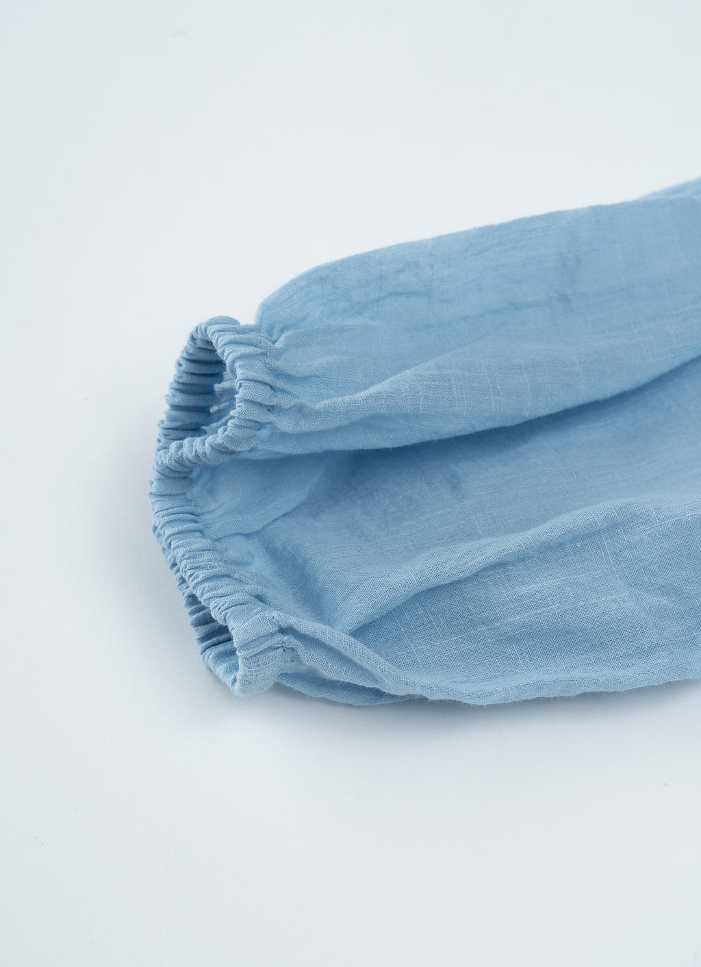 コットンリネンギャザードレス