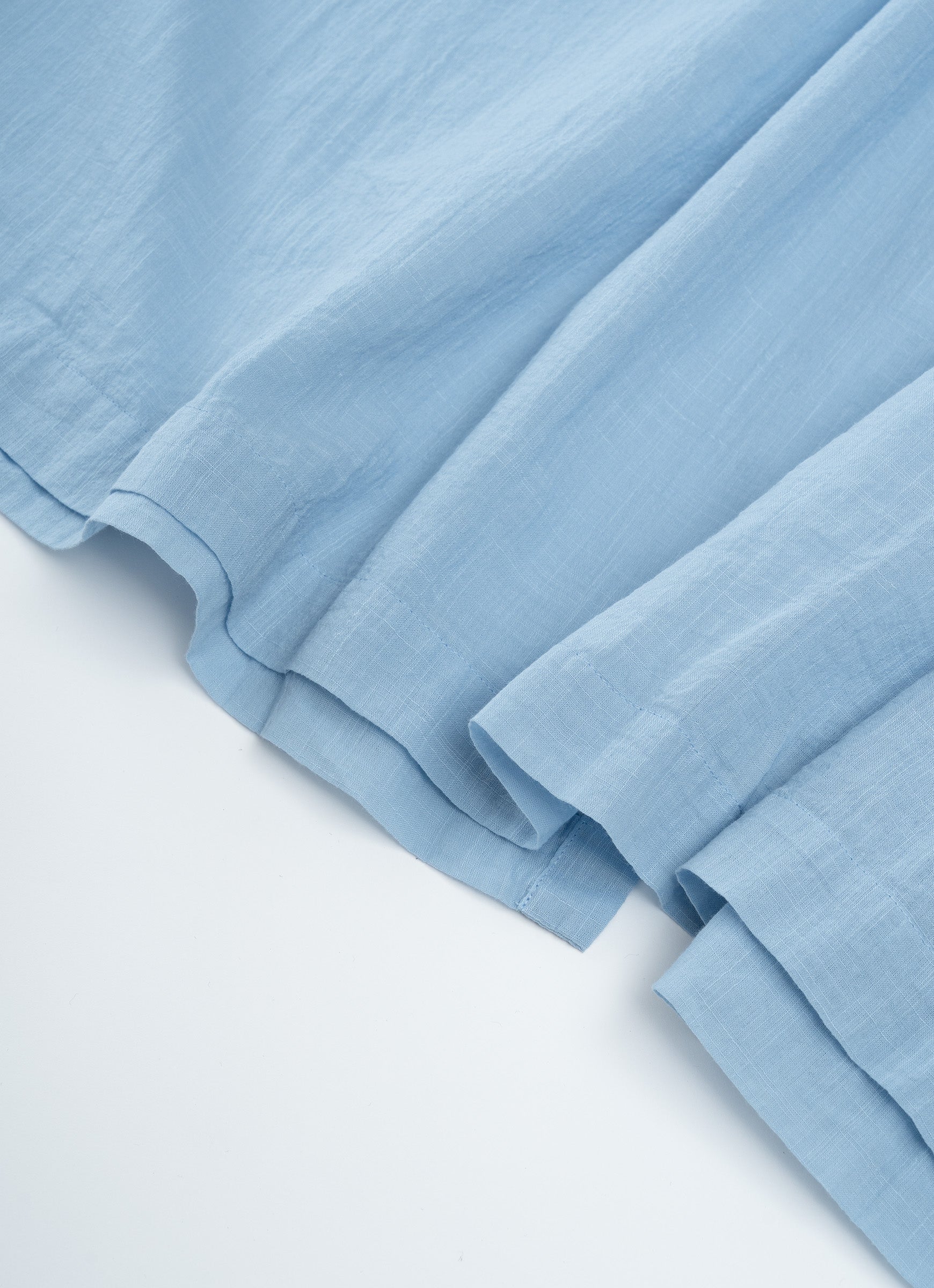 コットンリネンギャザードレス