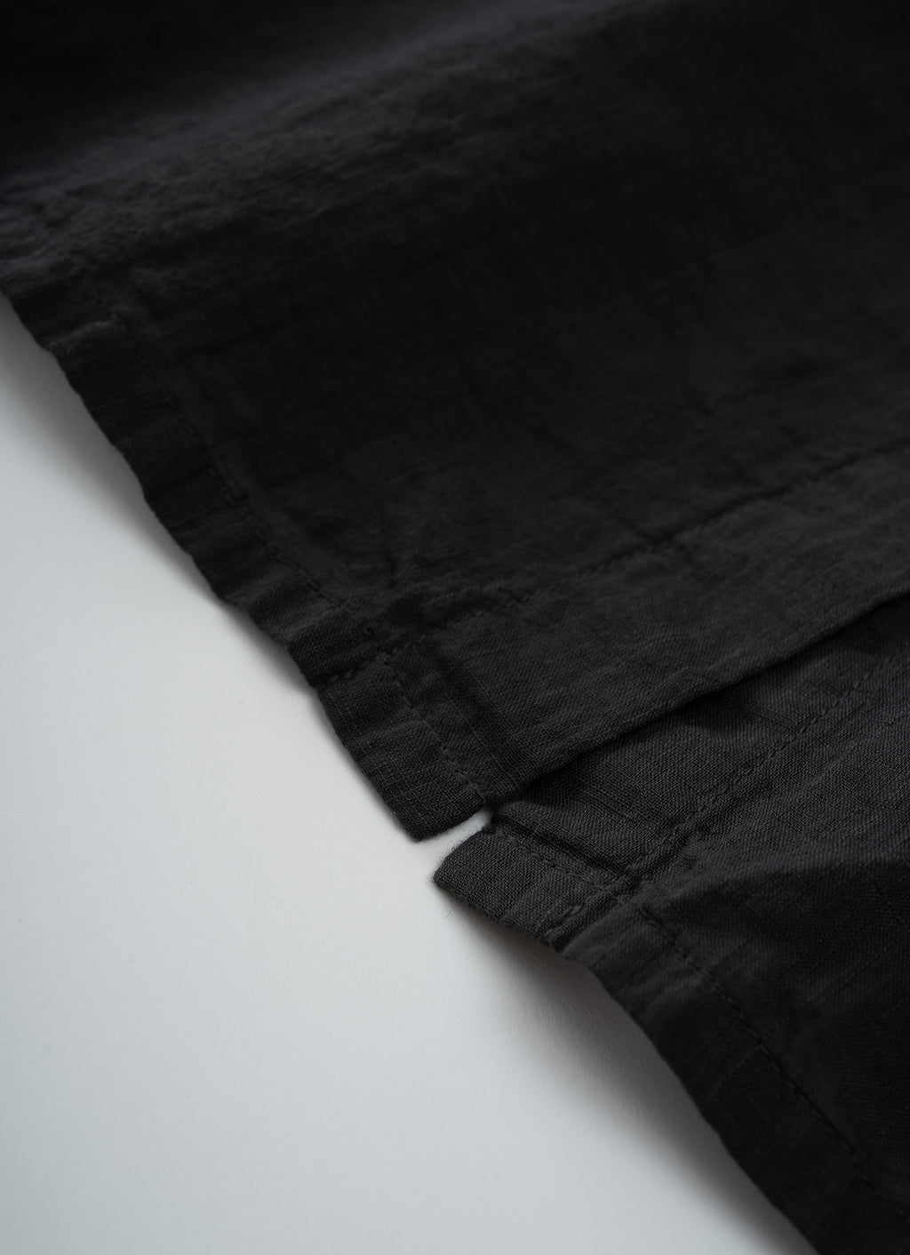 コットンリネンギャザーブラウス