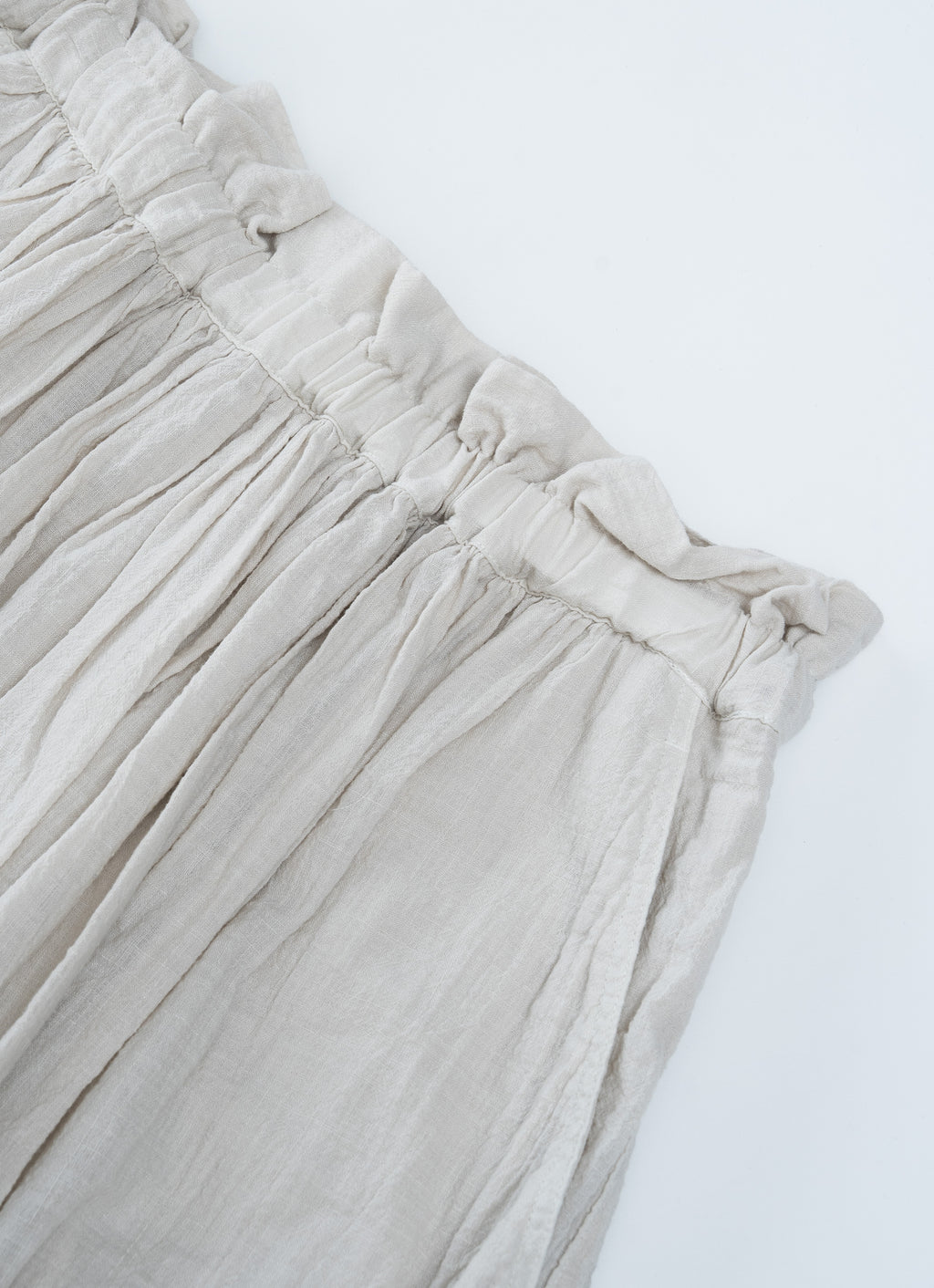 ガーゼギャザースカート