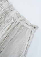 ガーゼギャザースカート