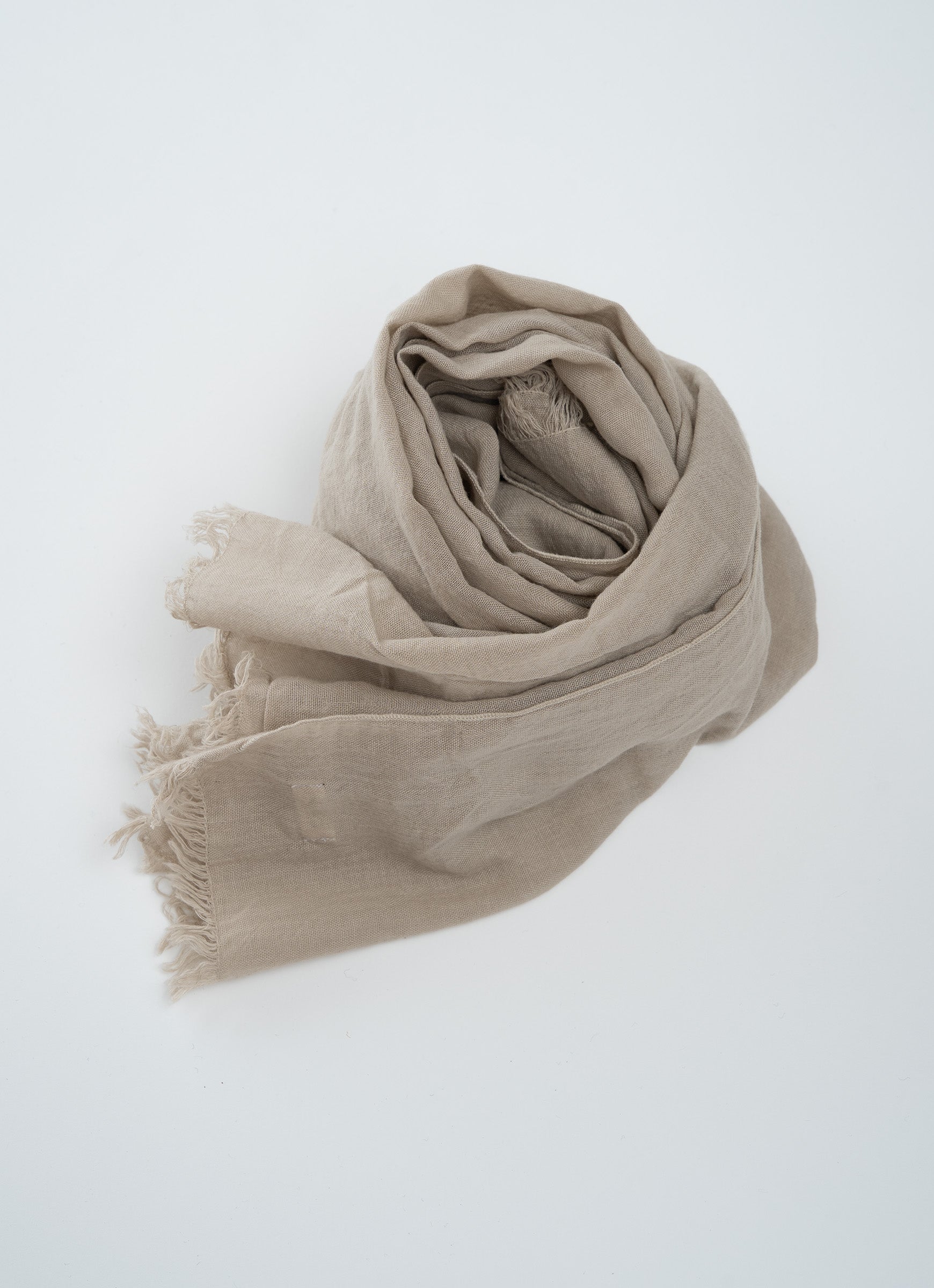 シルク混カラーストール