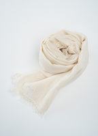 シルク混カラーストール