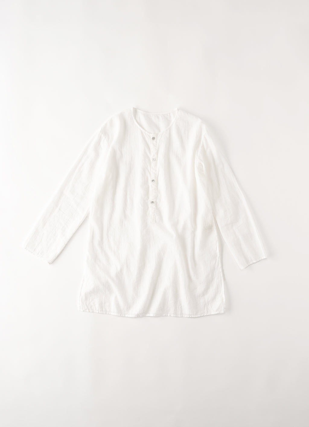 ガーゼクルタシャツ