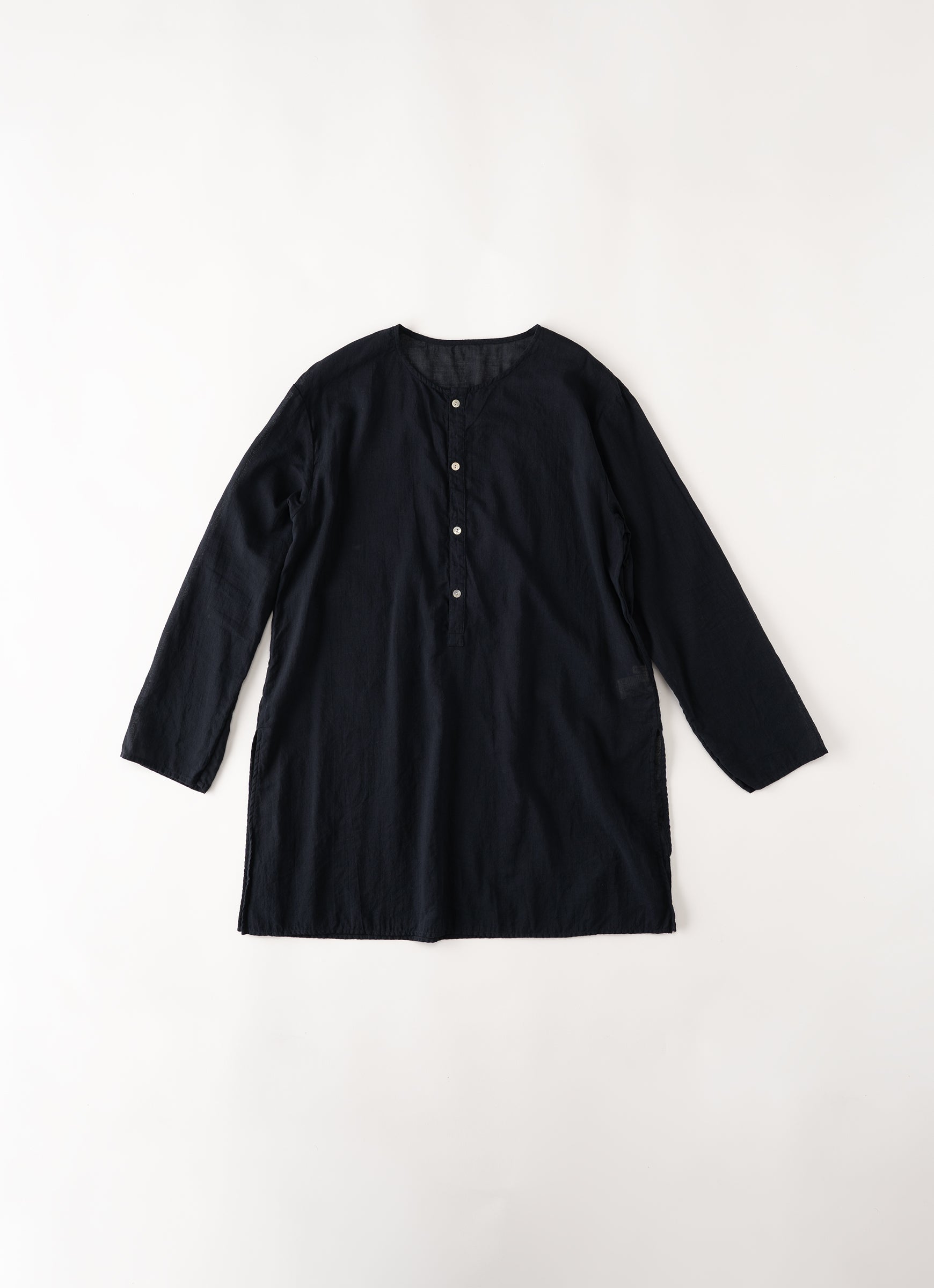 ガーゼクルタシャツ