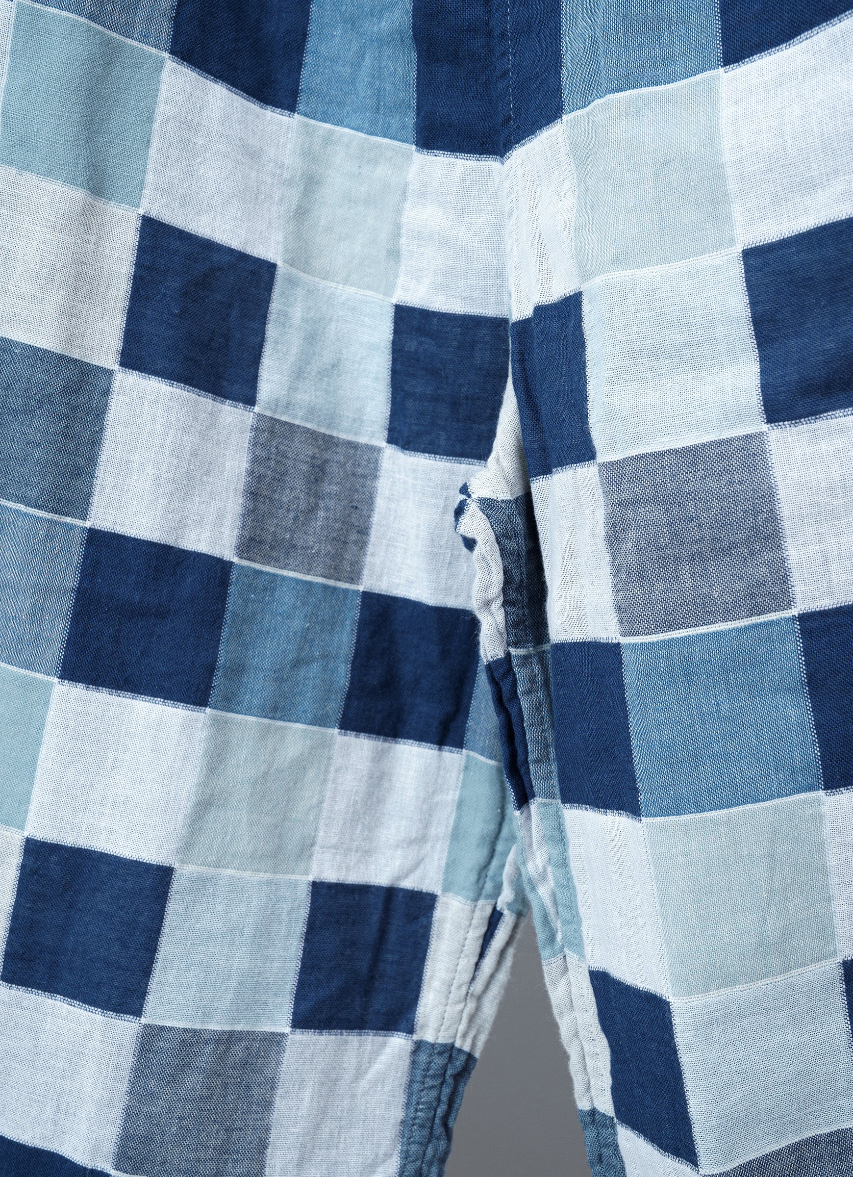 モザイクガラスガーゼイージーパンツ