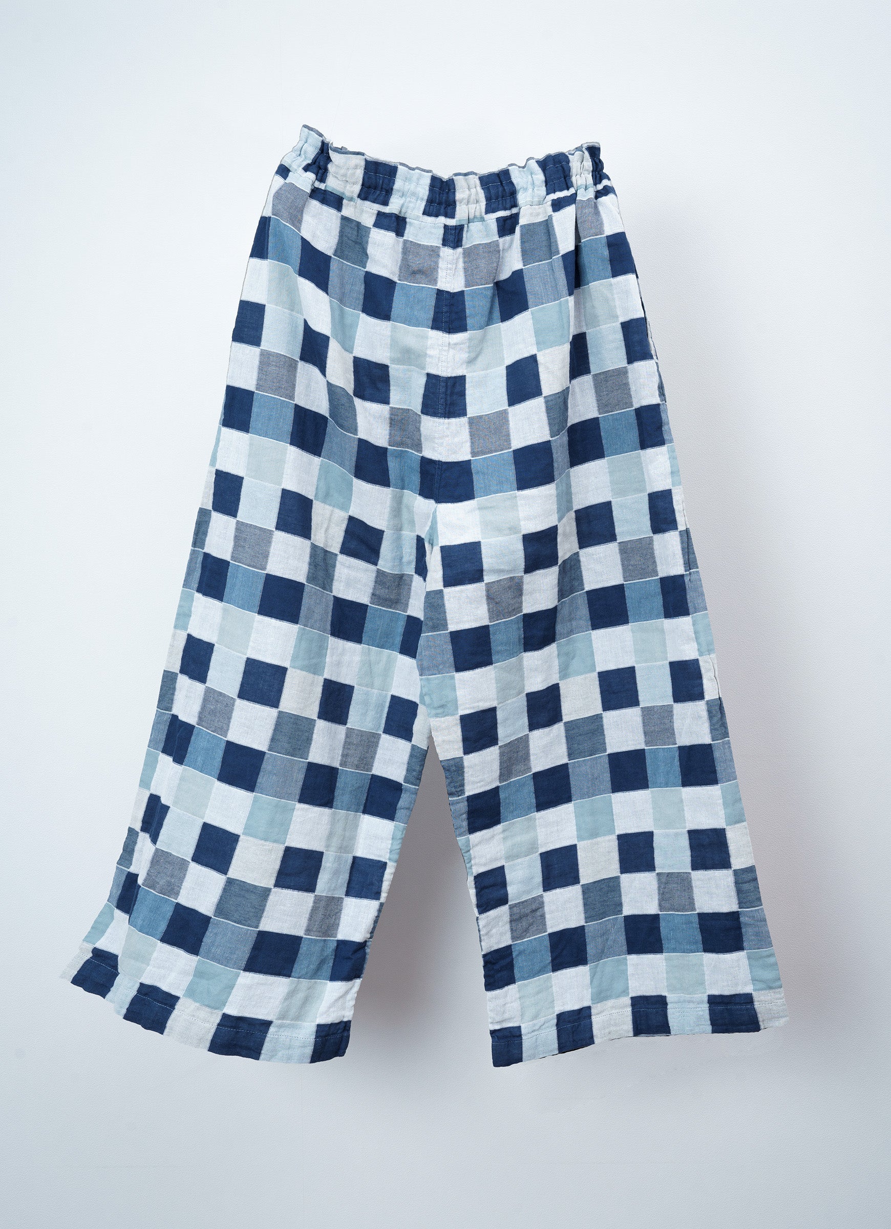 モザイクガラスガーゼイージーパンツ