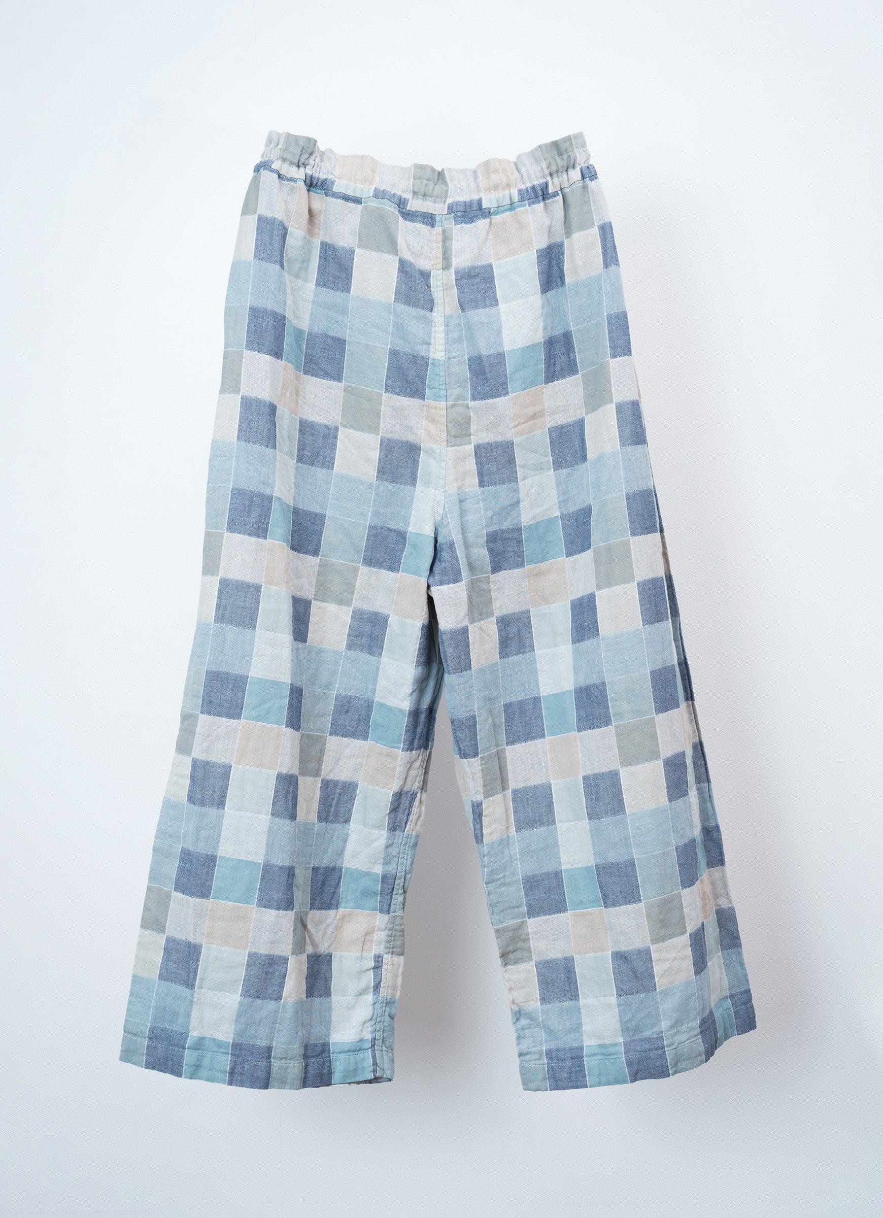 モザイクガラスガーゼイージーパンツ