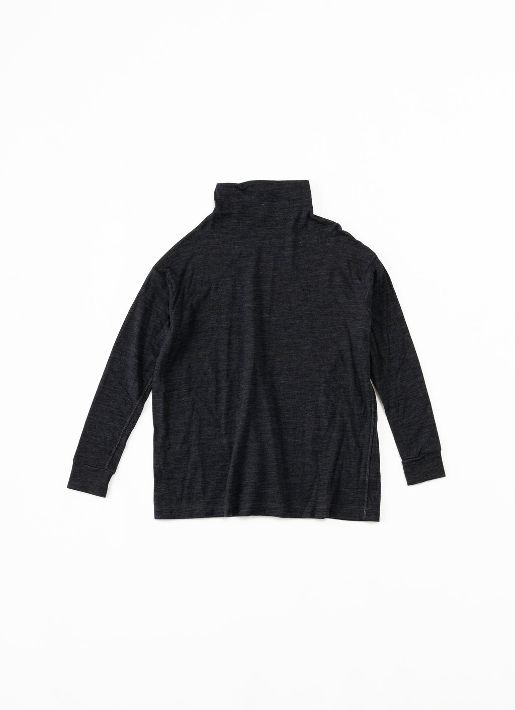 ウール×コットンプルオーバー