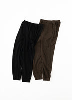 ウール×コットンスリムパンツ