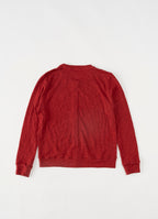 クルーネックカーディガン