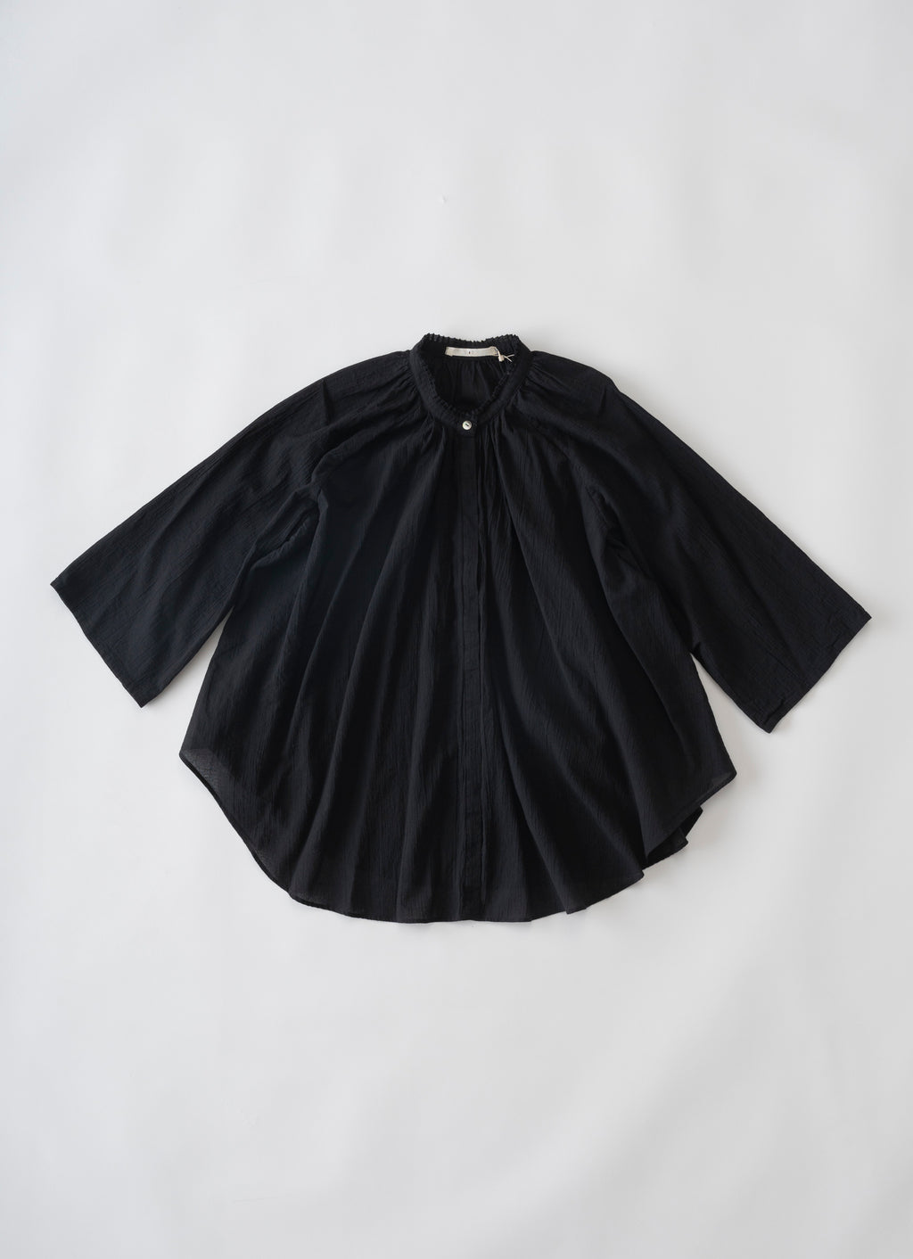 ガーゼフリルブラウス