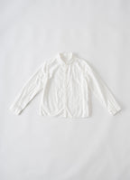 ラウンドカラーブラウス