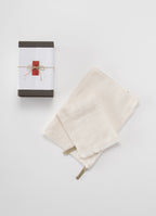 【GIFT BOX】立体織りオーガニックコットンガーゼフェイスタオル・ゲストタオルセット