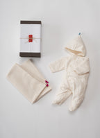 【GIFT BOX】出産お祝いセット ~ベビーオールとブランケット~