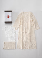 【GIFT BOX】出産準備セット ~母子お揃いガーゼウェアと沐浴タオル~