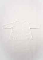 ガーゼボートネックプルオーバー