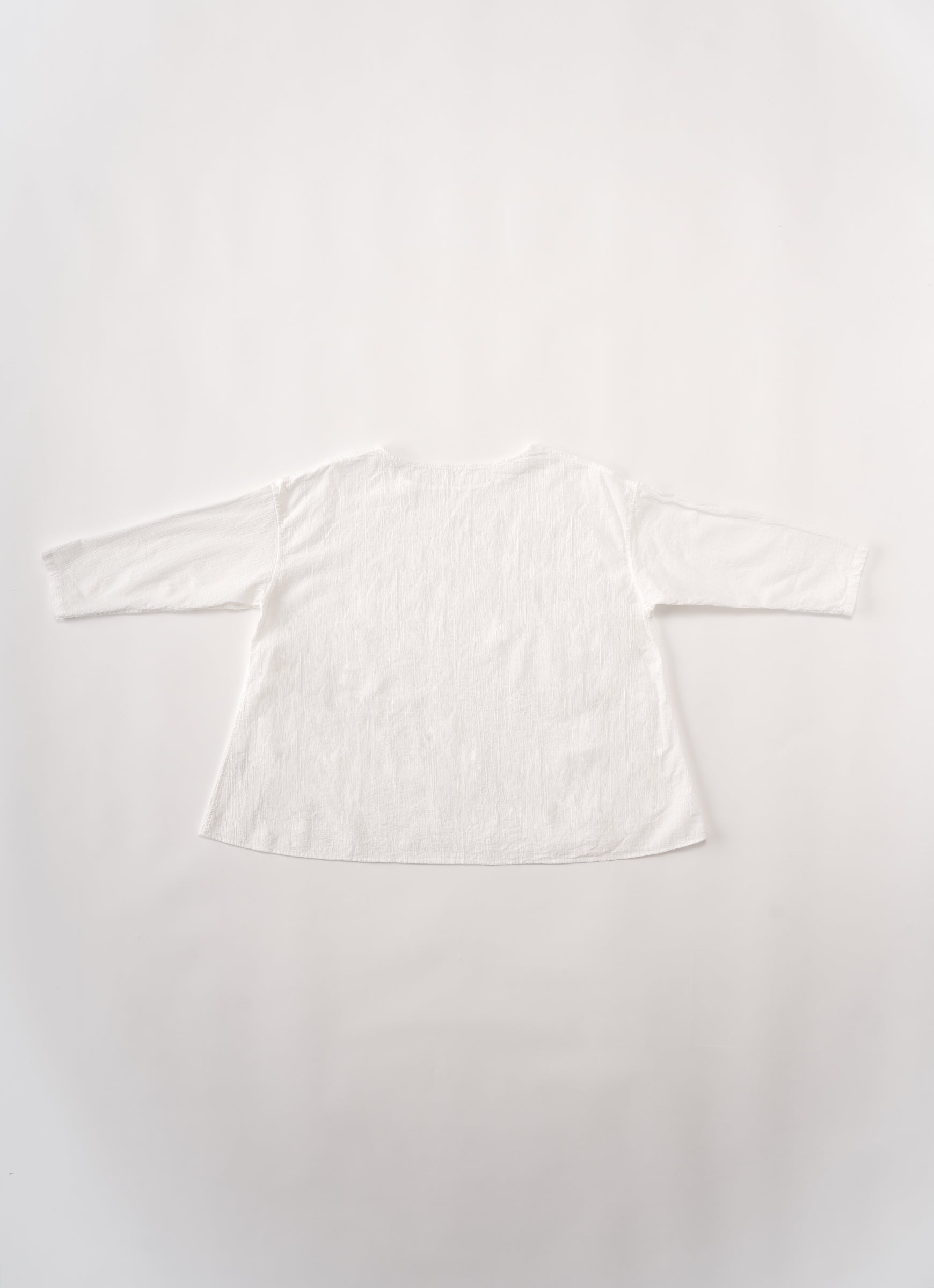 ガーゼボートネックプルオーバー