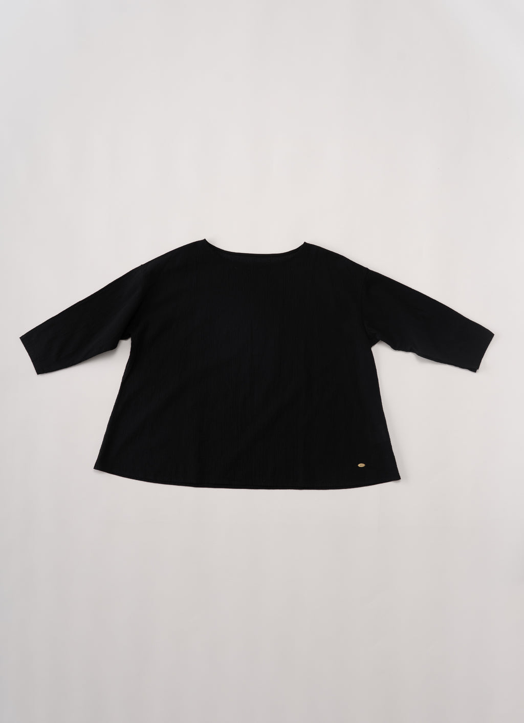 ガーゼボートネックプルオーバー