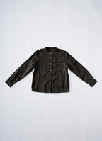 バンドカラーブラウス