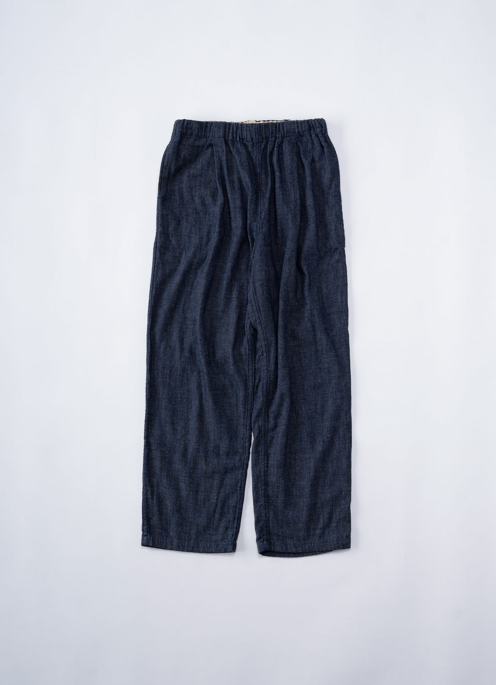 デニムガーゼイージーパンツ