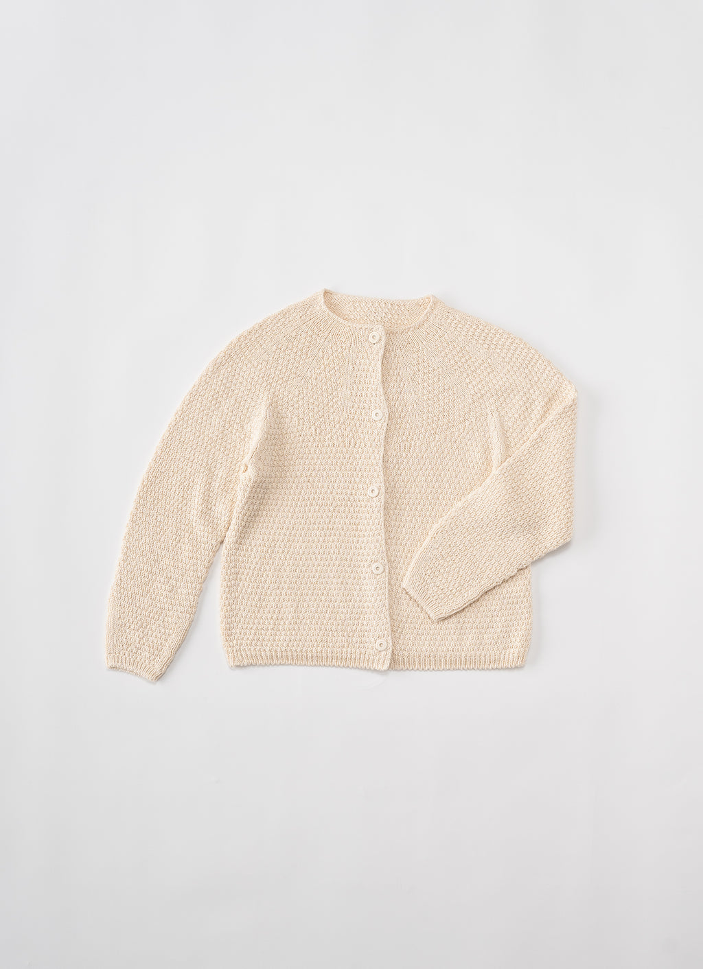 ガーゼなニットカーデ