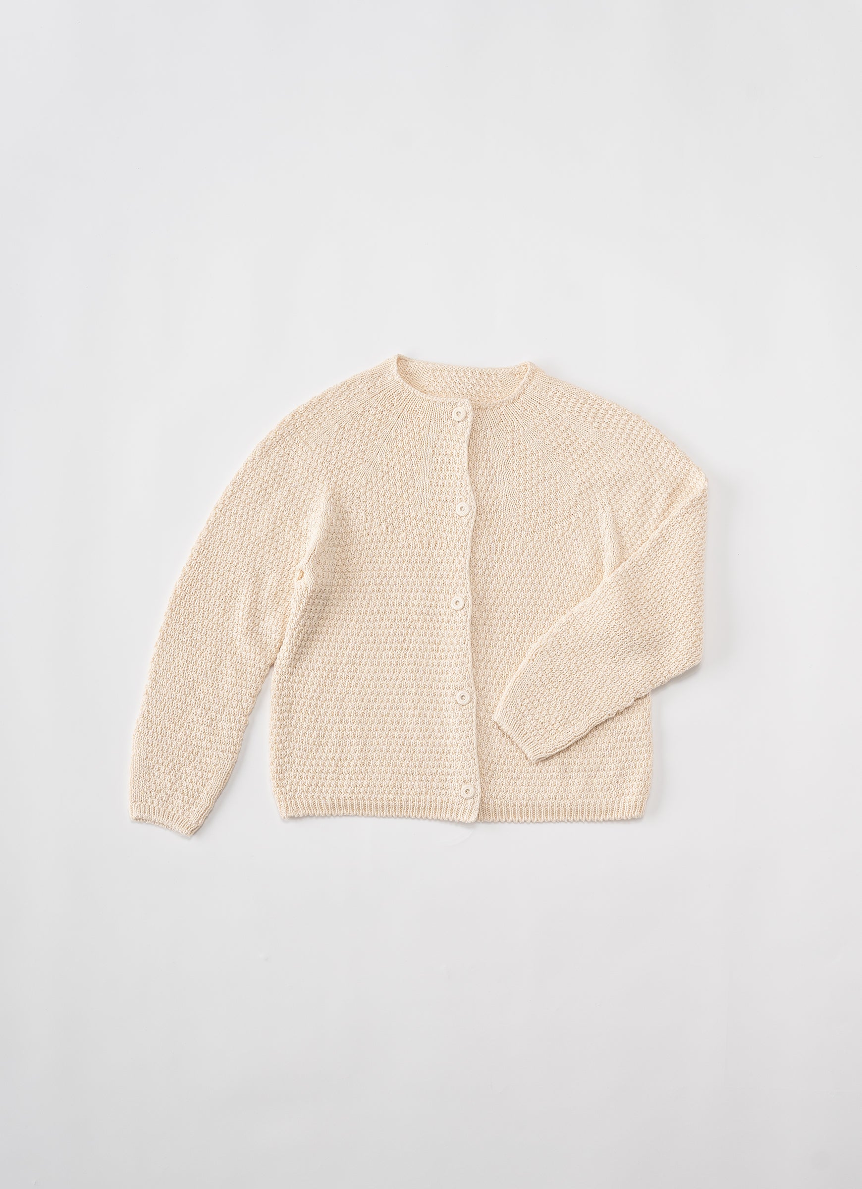 ガーゼなニットカーデ