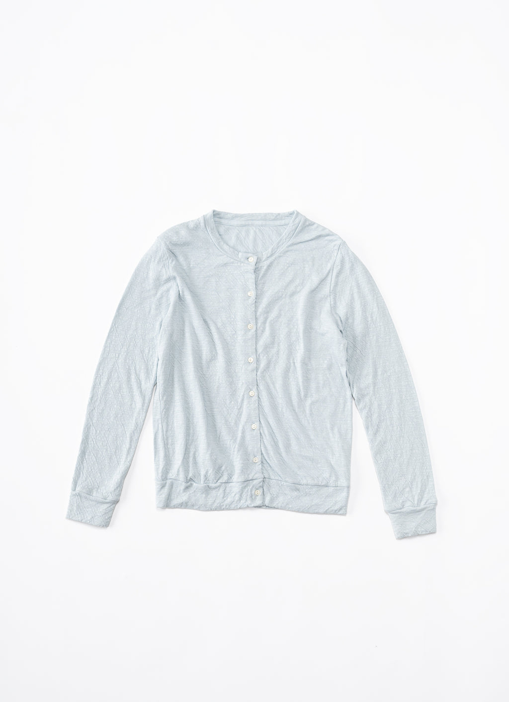 クルーネックカーディガン