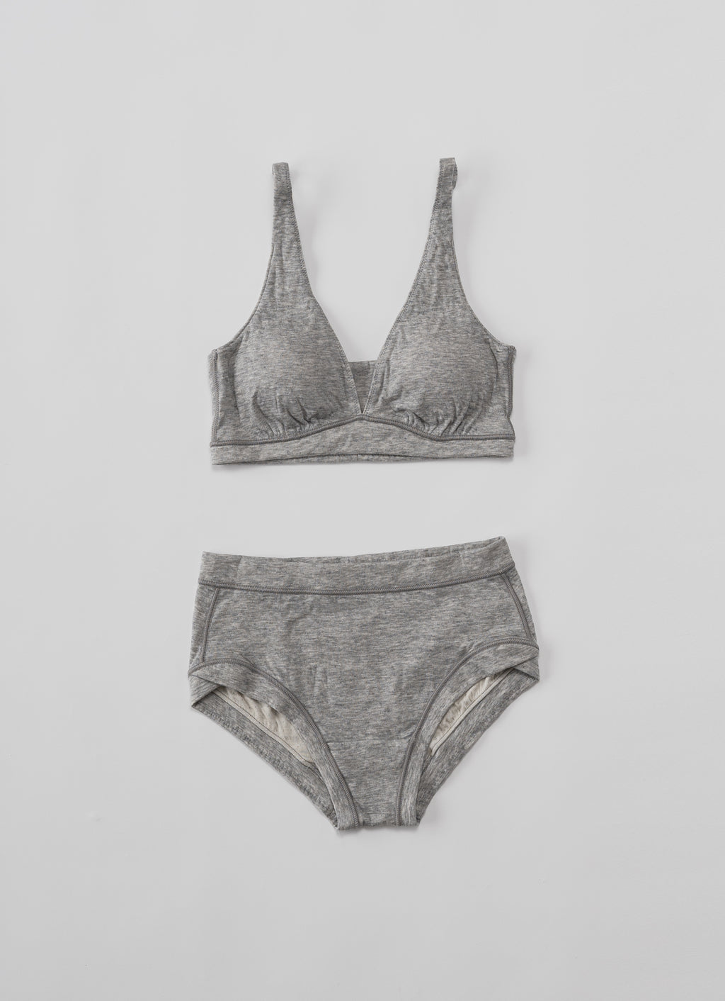 【GIFT SET】杢なめらかブラ・杢なめらかショーツセット